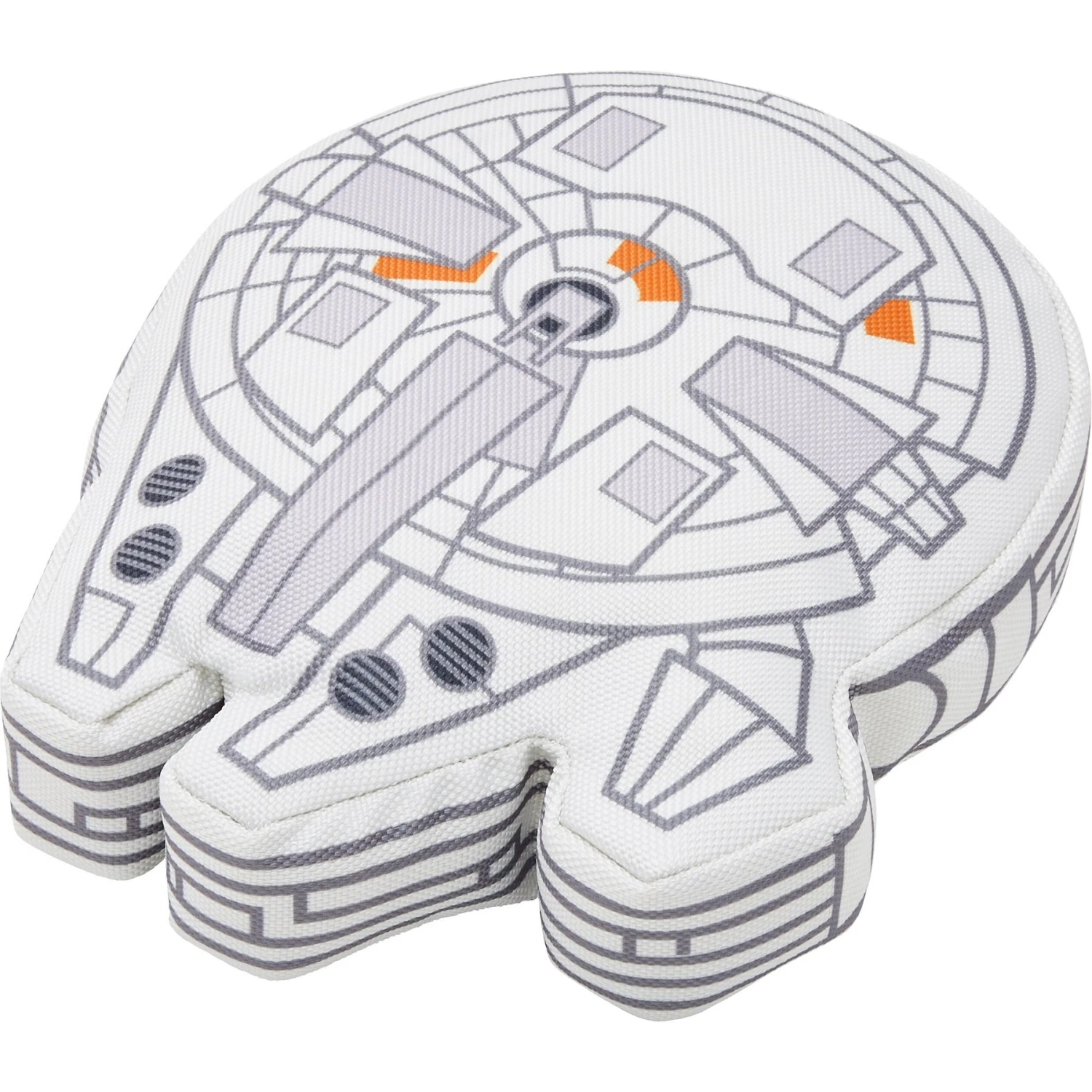 STAR WARS MILLENNIUM FALCON Ballistic Nylon Plush Squeaky Dog Toy 1 STAR WARS MILLENNIUM FALCON Ballistic Nylon Plush Squeaky Dog Toy