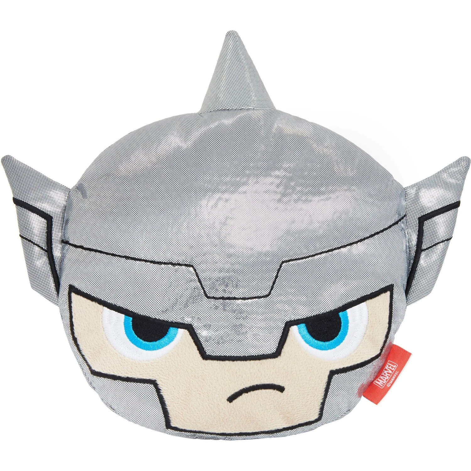 Marvel 's Thor Round Plush Squeaky Dog Toy 1 Marvel 's Thor Round Plush Squeaky Dog Toy