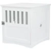 TRIXIE Wooden Single Door Furniture Style Dog Crate