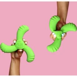 Hartz Dura Play Boomerang Bacon Scented Squeaky Latex Dog Toy, Color Varies -PetSafe Kong Shop 222813 PT7. AC SS1800 V1661201760