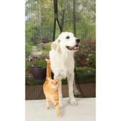 Magic Mesh Hands-Free Garage Screen Dog & Cat Door -PetSafe Kong Shop 223420 PT8. AC SS1800 V1628227870