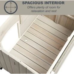 MidWest Eillo Folding Outdoor Wood Dog House, Beige 13 MidWest Eillo Folding Outdoor Wood Dog House, Beige -PetSafe Kong Shop 226370 PT5. AC SS1800 V1583958814