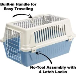 Ferplast ATLAS Two Door Top Load Plastic Dog & Cat Carrier 7 Ferplast ATLAS Two Door Top Load Plastic Dog & Cat Carrier -PetSafe Kong Shop 226392 PT2. AC SS1800 V1583963894