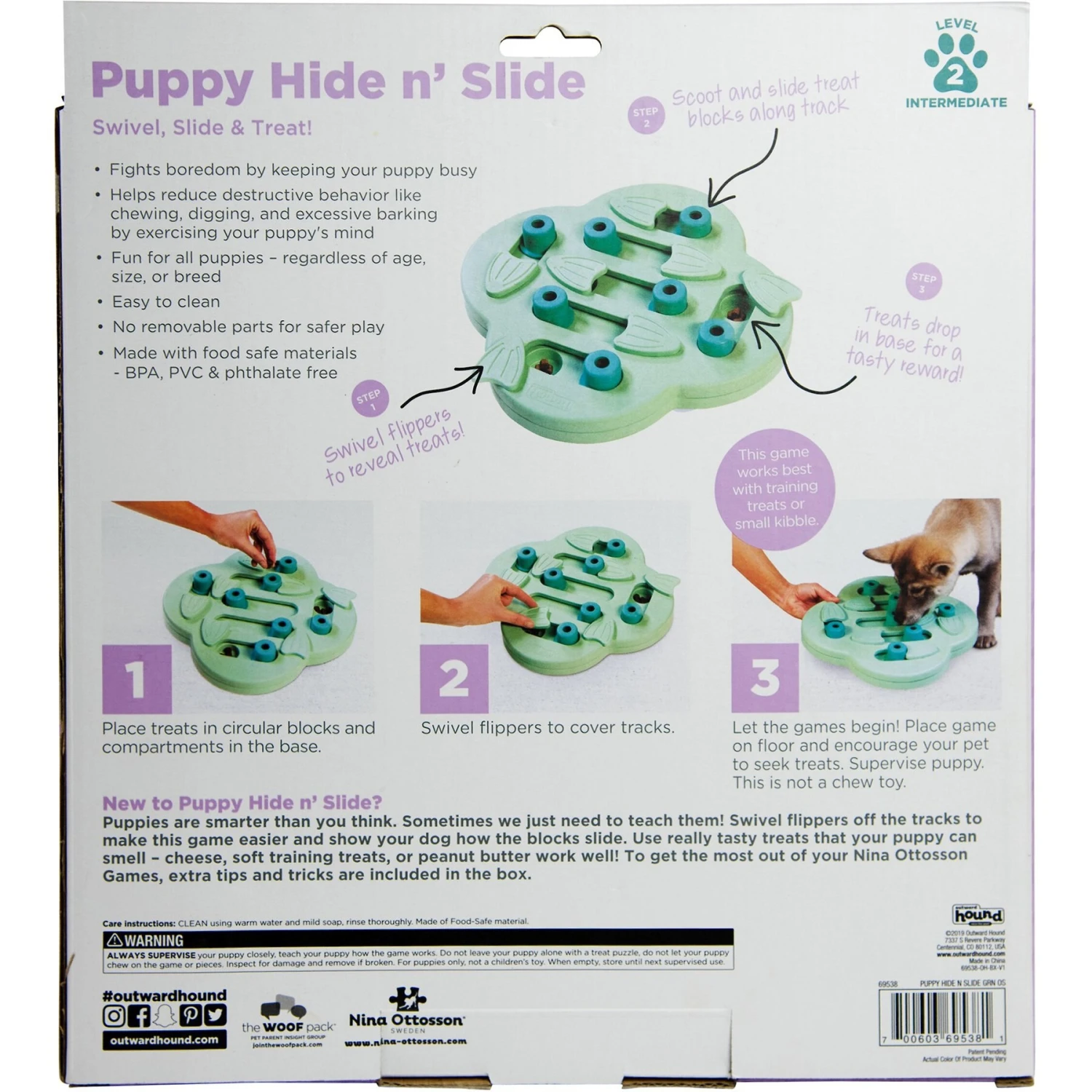 Nina Ottosson By Outward Hound Dog Hide N Slide Dog Toy 9 Nina Ottosson By Outward Hound Dog Hide N Slide Dog Toy - Image 9