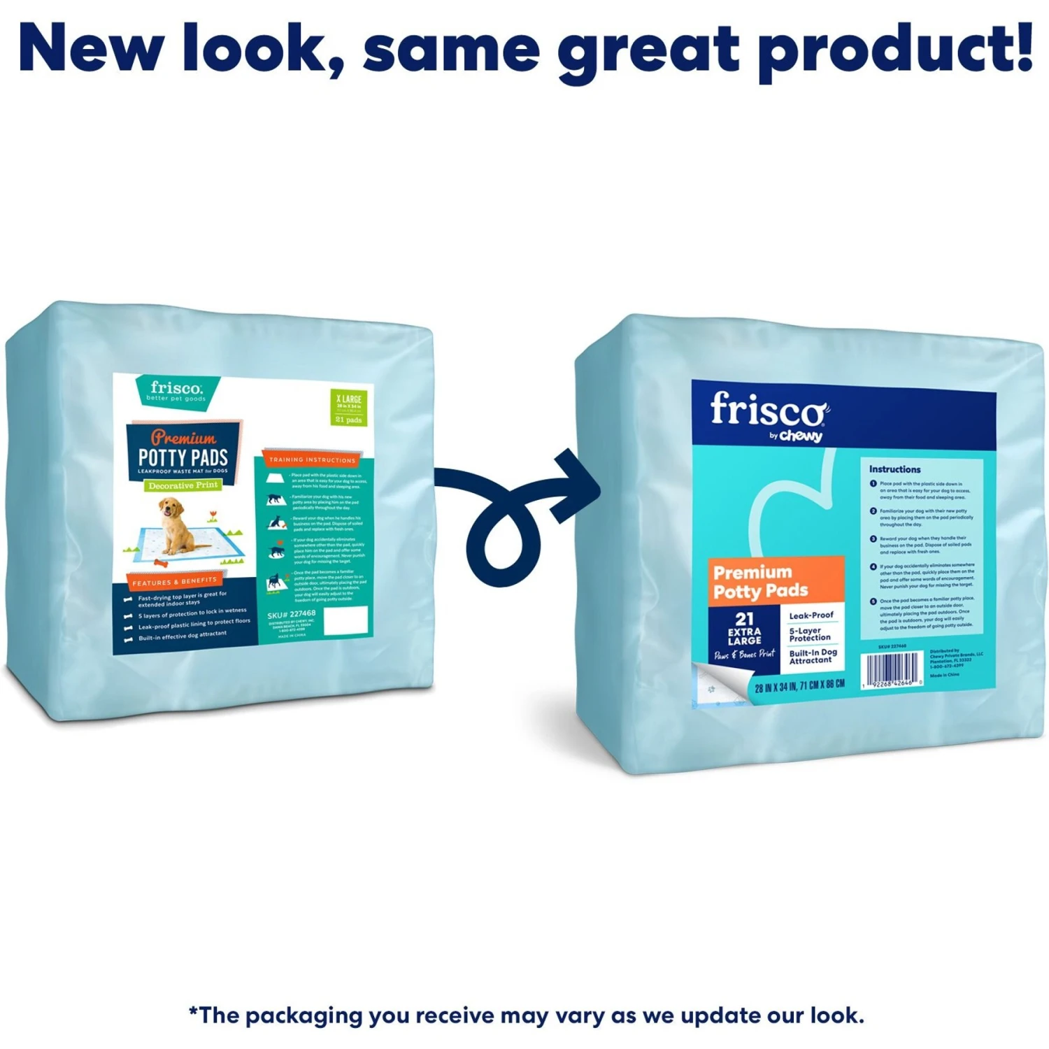 Frisco Premium Extra Large Printed Dog Training & Potty Pads 2 Frisco Premium Extra Large Printed Dog Training & Potty Pads - Image 2