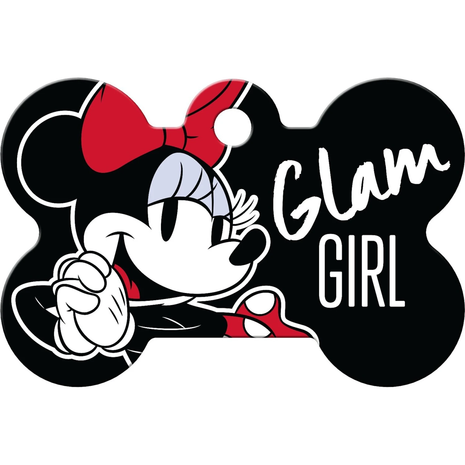 Quick-Tag Disney Minnie Mouse Personalized Dog & Cat ID Tag 2 Quick-Tag Disney Minnie Mouse Personalized Dog & Cat ID Tag - Image 2