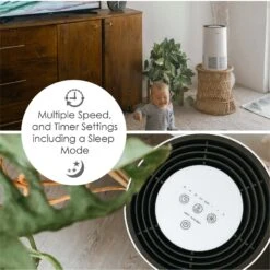 Crane True HEPA Tower Air Purifier 10 Crane True HEPA Tower Air Purifier -PetSafe Kong Shop 232113 PT4. AC SS1800 V1638232061