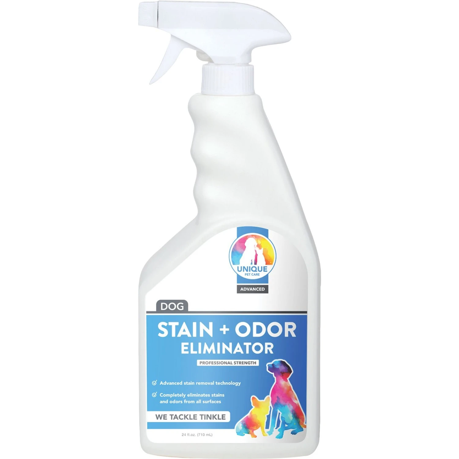 Unique Pet Care Fresh Rain Dog Odor + Stain Remover, 24-oz Bottle 1 Unique Pet Care Fresh Rain Dog Odor + Stain Remover, 24-oz Bottle