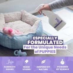 Unique Pet Care Fresh Lavender Puppy Odor + Stain Remover, 24-oz Bottle 12 Unique Pet Care Fresh Lavender Puppy Odor + Stain Remover, 24-oz Bottle -PetSafe Kong Shop 232915 PT3. AC SS1800 V1643913740