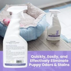 Unique Pet Care Fresh Lavender Puppy Odor + Stain Remover, 24-oz Bottle 16 Unique Pet Care Fresh Lavender Puppy Odor + Stain Remover, 24-oz Bottle -PetSafe Kong Shop 232915 PT7. AC SS1800 V1643911983