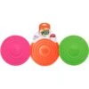 Hartz DuraPlay Disc Bacon Scented Dog Toy, Color Varies