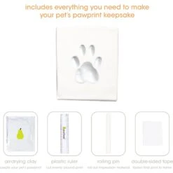 Pearhead Pawprints Wall Picture Frame, 4 X 6-in -PetSafe Kong Shop 233357 PT2. AC SS1800 V1587666140