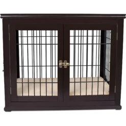 Internet's Best Double Door Furniture Style Dog Crate & End Table -PetSafe Kong Shop 233361 PT6. AC SS1800 V1588165653