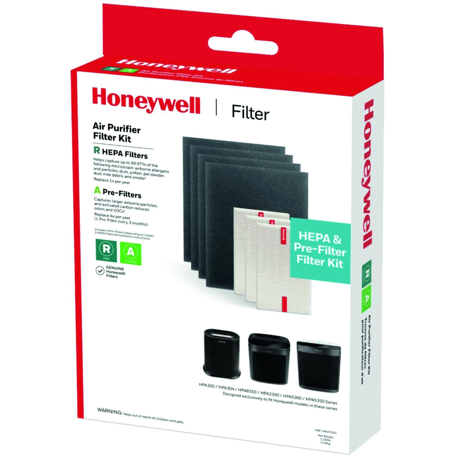 Honeywell HPA300 Series Air Purifier Filter Kit 1 Honeywell HPA300 Series Air Purifier Filter Kit