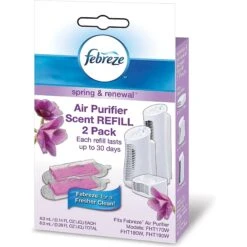 Febreze Spring & Renewal Scented Air Purifier Refill Cartridge, 2 Count