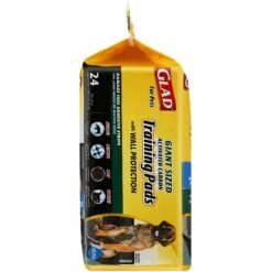 Glad Activated Carbon Giant Sized Dog Training Pads, 30 X 36-in, 24 Count, Unscented -PetSafe Kong Shop 234546 PT3. AC SS1800 V1593542976