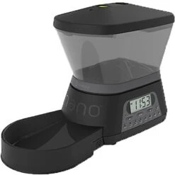 Gamma2 Nano Automated Dog & Cat Feeder, Black