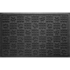 Bungalow Flooring Waterhog Dog Paw Squares Floor Mat, 35 X 23-in