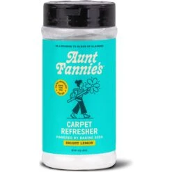 Aunt Fannie's Carpet Refresher Lemon Deodorizer, 16-oz Bottle