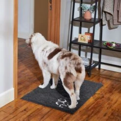 Frisco Microfiber Chenille Paw Print Doormat -PetSafe Kong Shop 235886 PT6. AC SS1800 V1606833157