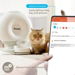 Pawbo Crunchy SmartPhone Controlled Dog & Cat Feeder -PetSafe Kong Shop 236296 PT3. AC SS1800 V1615560391