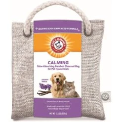 ARM & HAMMER PRODUCTS Calming Lavender Vanilla Odor-Absorbing Bamboo Charcoal Pet Deodorizing Bag, 17.6-oz Bag