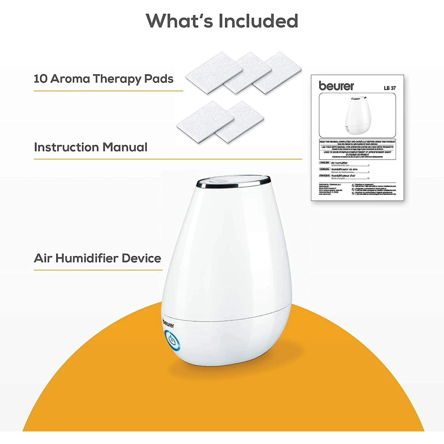 Beurer 2-in-1 Essential Oil Diffuser & Air Humidifier 6 Beurer 2-in-1 Essential Oil Diffuser & Air Humidifier - Image 6