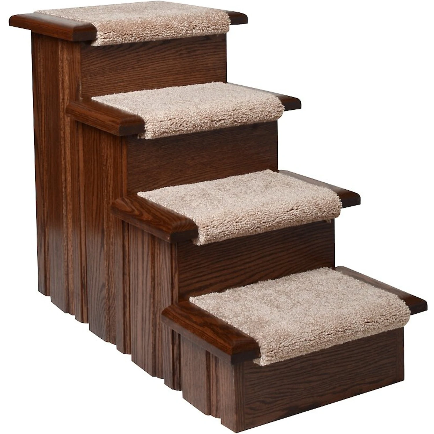 Premier Pet Steps 4 Step Carpet Tread Dog & Cat Stairs 1 Premier Pet Steps 4 Step Carpet Tread Dog & Cat Stairs
