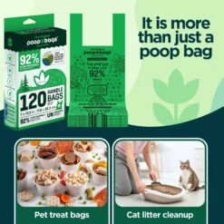 The Original Poop Bags Handle Tie Compostable Dog Poop Bags, 120 Count 11 The Original Poop Bags Handle Tie Compostable Dog Poop Bags, 120 Count -PetSafe Kong Shop 239522 PT3. AC SS1800 V1695136206