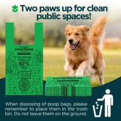 The Original Poop Bags Handle Tie Compostable Dog Poop Bags, 120 Count 13 The Original Poop Bags Handle Tie Compostable Dog Poop Bags, 120 Count -PetSafe Kong Shop 239522 PT5. AC SS1800 V1695069215