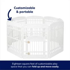 Frisco 8-Panel Plastic Exercise Dog Playpen -PetSafe Kong Shop 239693 PT4. AC SS1800 V1671718761