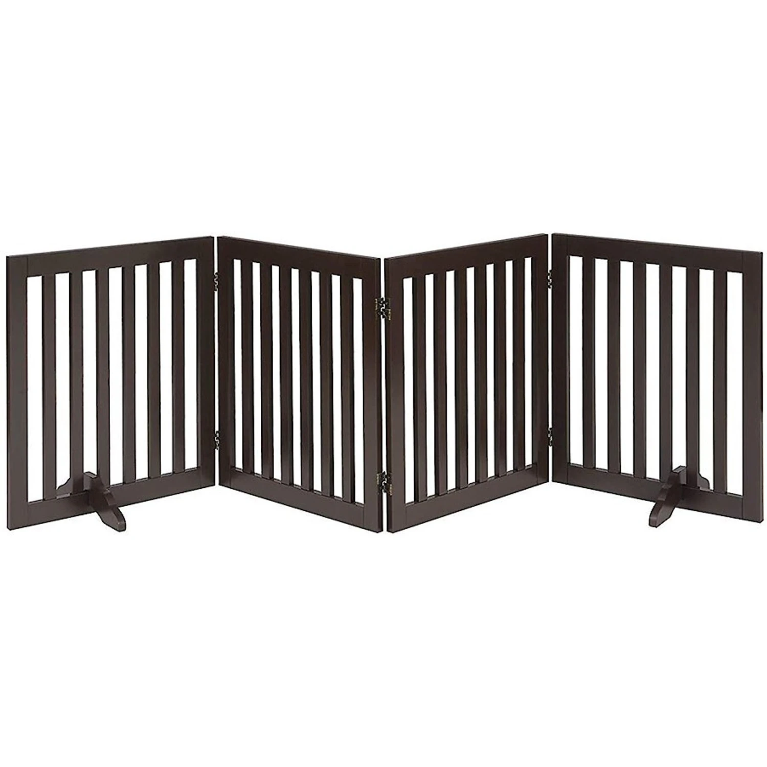 Unipaws 4 Panel Free Standing Dog Gate 3 Unipaws 4 Panel Free Standing Dog Gate - Image 3