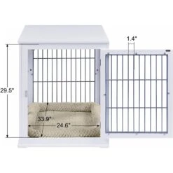 Unipaws End Table Wooden Dog Crate -PetSafe Kong Shop 241611 PT6. AC SS1800 V1600384278