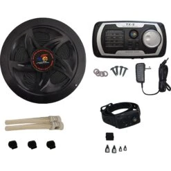 High Tech Pet Products Humane Contain HC-8000 Deluxe Electronic Dog Fence Containment System