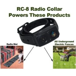 High Tech Pet Products RC-8 Basic HC-7000/Deluxe HC-8000 Fence Systems Replacement Dog Collar -PetSafe Kong Shop 242720 PT2. AC SS1800 V1594823159