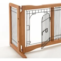 Richell Sitter Freestanding Dog Gate, Autumn Matte -PetSafe Kong Shop 243577 PT5. AC SS1800 V1595564246