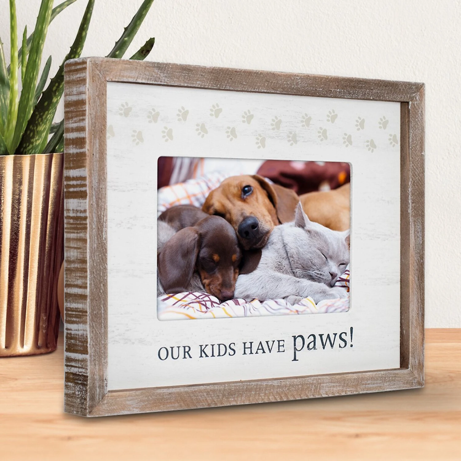 Malden International Designs "Our Kids Have Paws" Picture Frame, 4 X 6-in 2 Malden International Designs "Our Kids Have Paws" Picture Frame, 4 X 6-in - Image 2