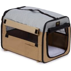 Pet Life Folding Zippered Wire-Framed Dog Crate -PetSafe Kong Shop 245207 PT2. AC SS1800 V1596645055