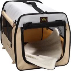 Pet Life Folding Zippered Wire-Framed Dog Crate -PetSafe Kong Shop 245207 PT3. AC SS1800 V1596646890