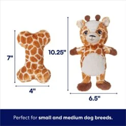 Frisco Giraffe Plush Squeaky Puppy Toy 6 Frisco Giraffe Plush Squeaky Puppy Toy -PetSafe Kong Shop 245914 PT1. AC SS1800 V1695760934