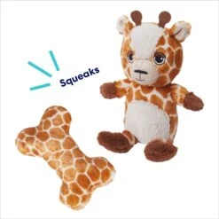 Frisco Giraffe Plush Squeaky Puppy Toy 7 Frisco Giraffe Plush Squeaky Puppy Toy -PetSafe Kong Shop 245914 PT2. AC SS1800 V1695761019