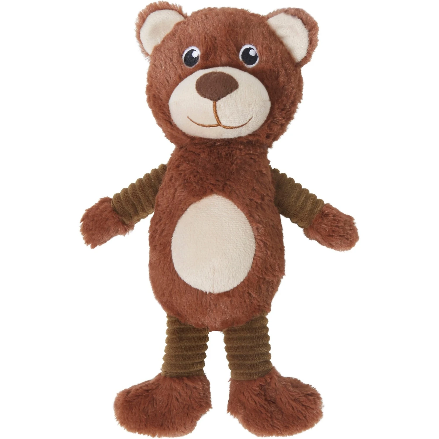 Frisco Bear Plush Squeaky Dog Toy 1 Frisco Bear Plush Squeaky Dog Toy
