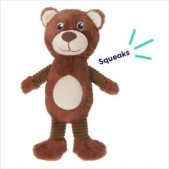 Frisco Bear Plush Squeaky Dog Toy 8 Frisco Bear Plush Squeaky Dog Toy -PetSafe Kong Shop 245924 PT2. AC SS1800 V1695761147