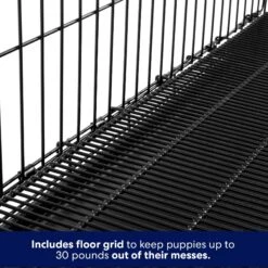 Frisco Heavy Duty All-in-1 Multi-Stage 3 Door Collapsible Wire Dog Crate -PetSafe Kong Shop 247915 PT3. AC SS1800 V1609194742