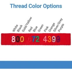 Frisco Solid Nylon Personalized Martingale Dog Collar -PetSafe Kong Shop 249561 PT3. AC SS1800 V1603471285