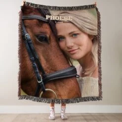 Frisco Portrait Woven Throw Personalized Blanket -PetSafe Kong Shop 250803 PT3. AC SS1800 V1610765139