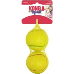 KONG Squeezz Tennis Double Assorted Dog Toy, Color Varies 8 KONG Squeezz Tennis Double Assorted Dog Toy, Color Varies -PetSafe Kong Shop 250956 PT3. AC SS1800 V1631781443