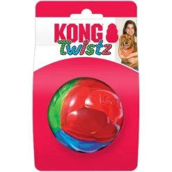 KONG Twistz Ball Dog Toy -PetSafe Kong Shop 250965 PT3. AC SS1800 V1631773032