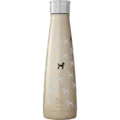 S'ip By S'well French Standard Stainless Steel Water Bottle, 15-oz