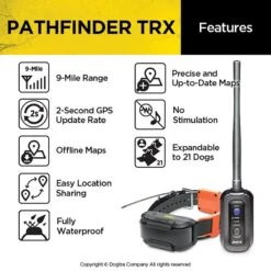 Dogtra PATHFINDER TRX GPS Tracking Collar Additional Receiver 9 Dogtra PATHFINDER TRX GPS Tracking Collar Additional Receiver -PetSafe Kong Shop 252522 PT2. AC SS1800 V1626213748